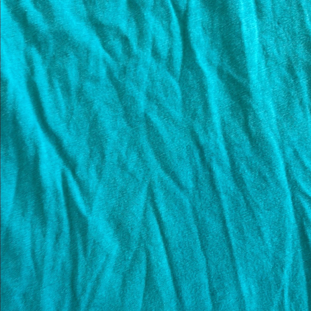 J. Crew Women’s Teal Blue Short Sleeve Shirt, Flutter Sleeve, Buttons, Size S - Picture 6 of 17